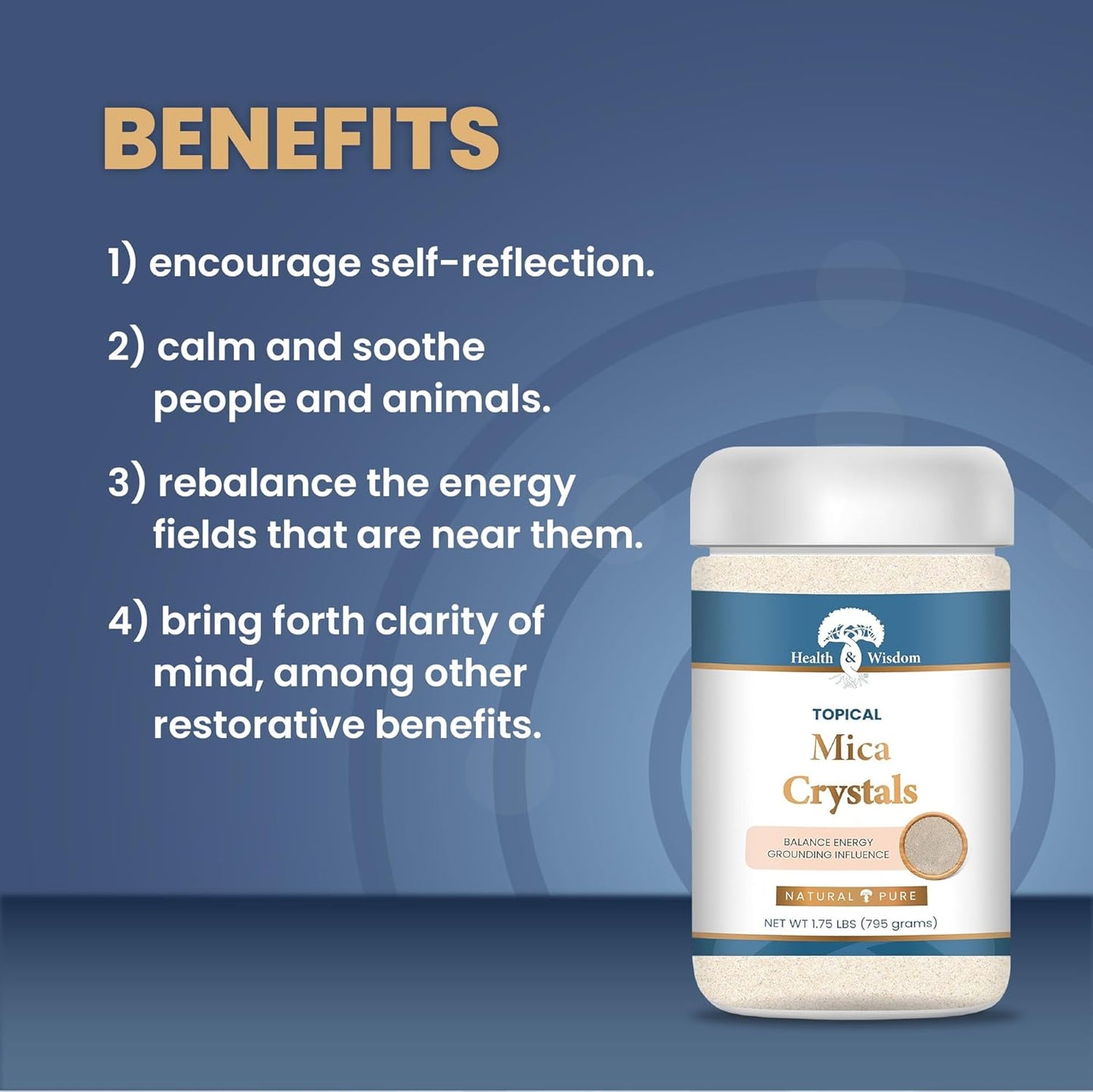 Mica Crystals benefits including calming effects and restoring energy fields, supporting Create Reusable Home Energy Devices.