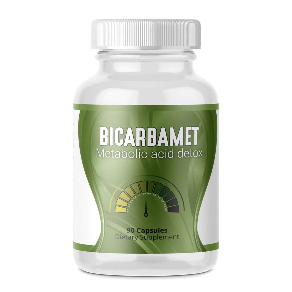 Bicarbamet product image, 90 capsules for detoxify metabolic acids and promote digestive health.