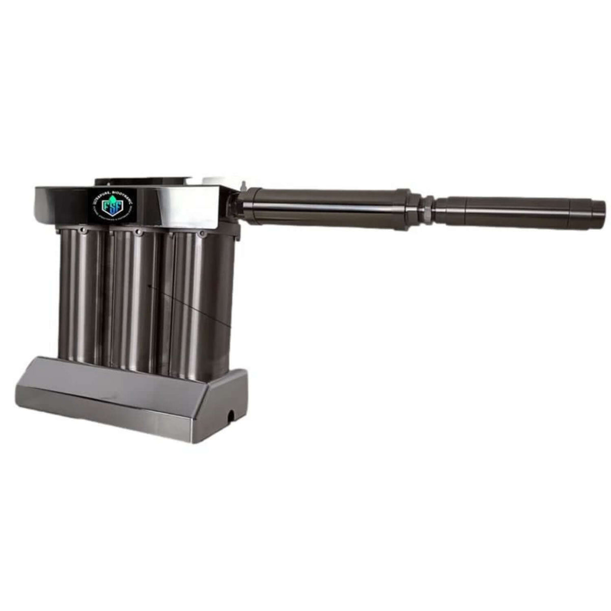 Biodynamic Water Filter System with three filtration chambers for whole home structured water purification.