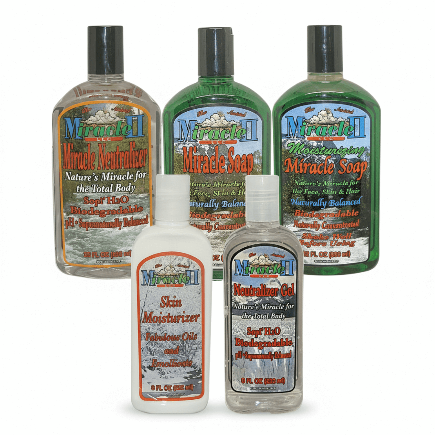 Bundle: Miracle II 5 Pack - Natural Plant Based – LIFE ENTHUSIAST