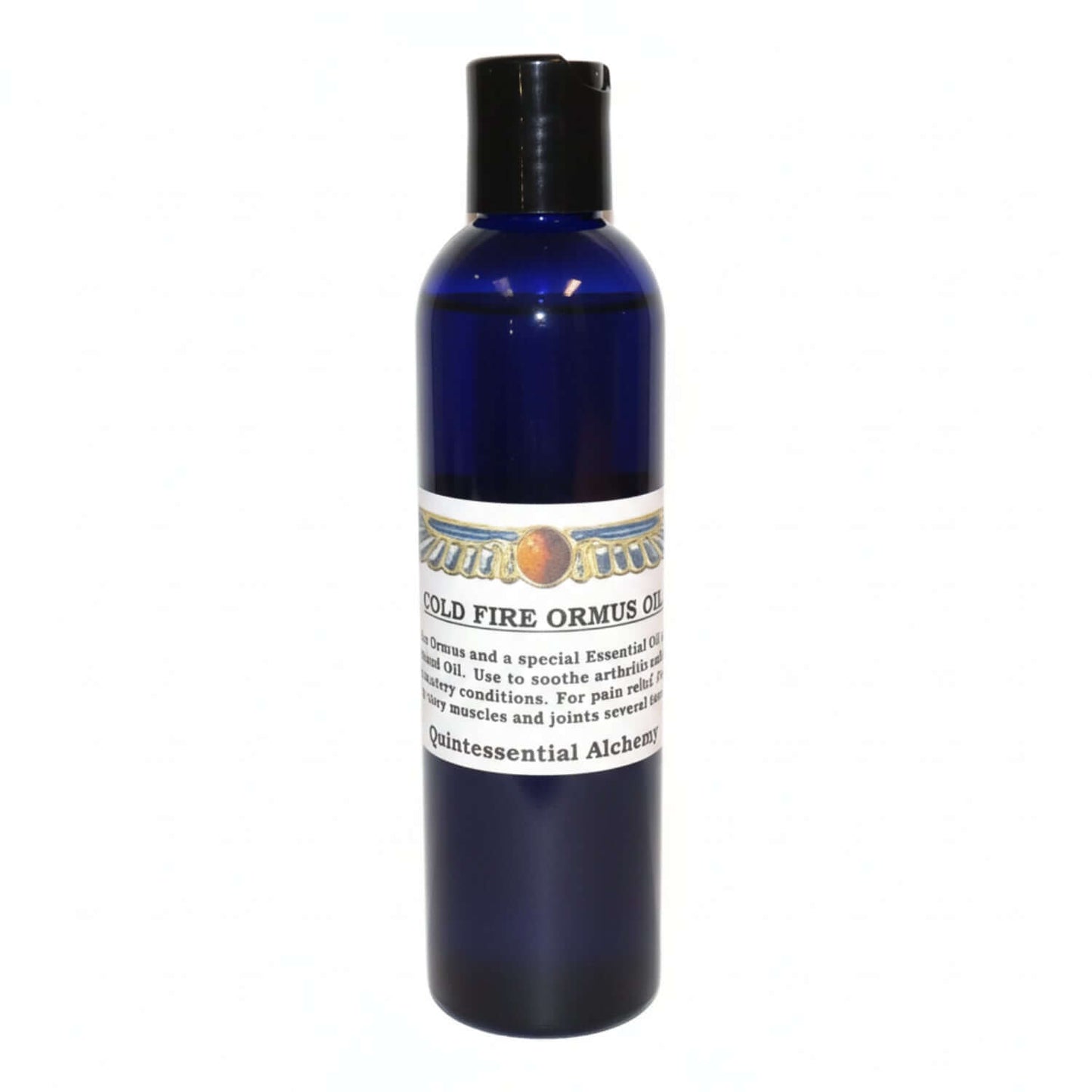 Cold Fire ORMUS Oil bottle - Calm and Soothing for Your Spirit, anti-inflammatory essential oil for relaxation.