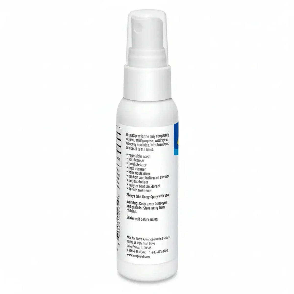 Wild Oregano Air and Surface Spray bottle featuring natural oregano and lavender for a clean environment.