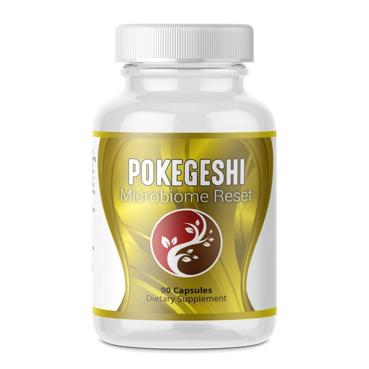 Pokegeshi for Microbiome Reset and Gut Detox supplement bottle.