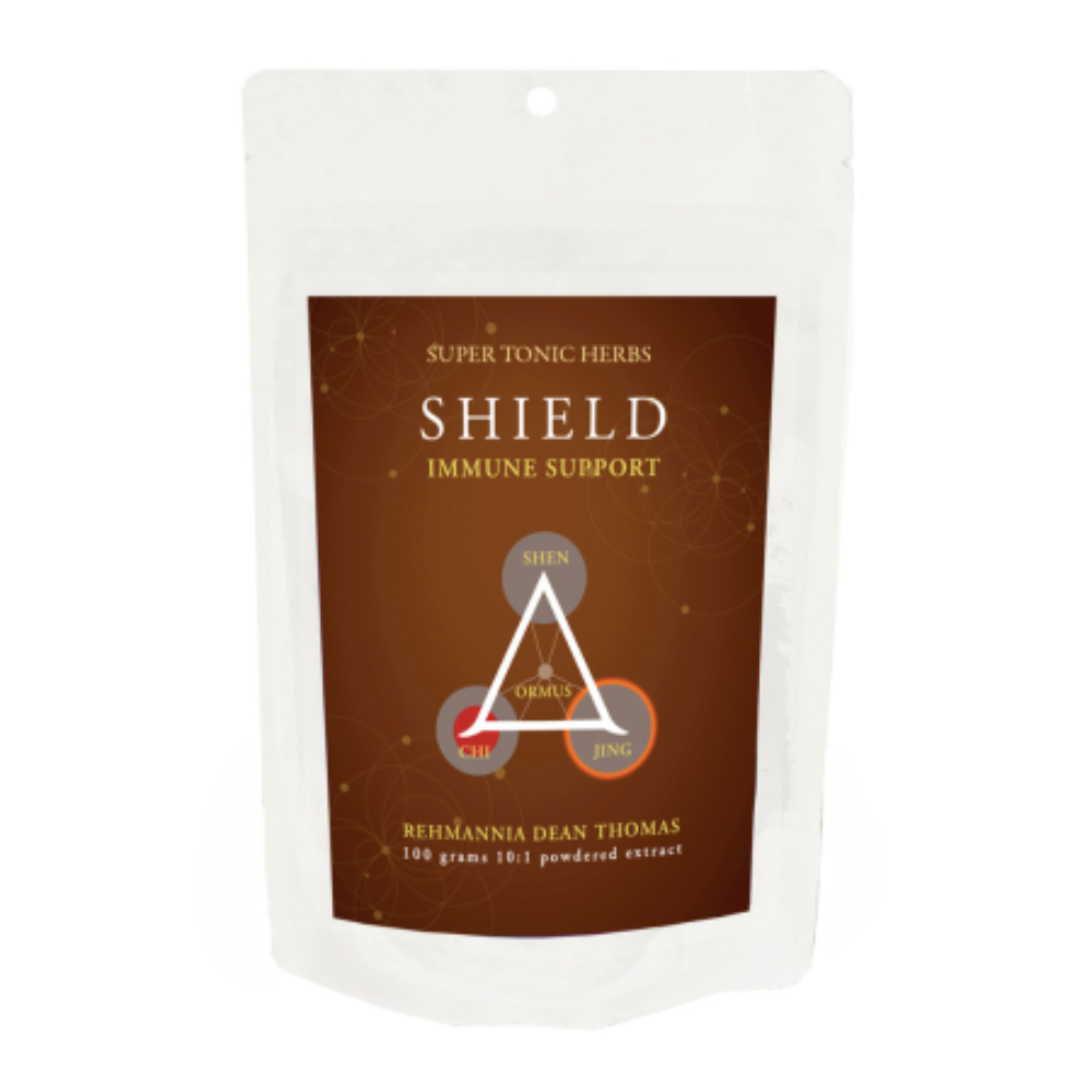 Shield - TCM Herbs for Immune Support product packaging showcasing herbal formula for immune support.