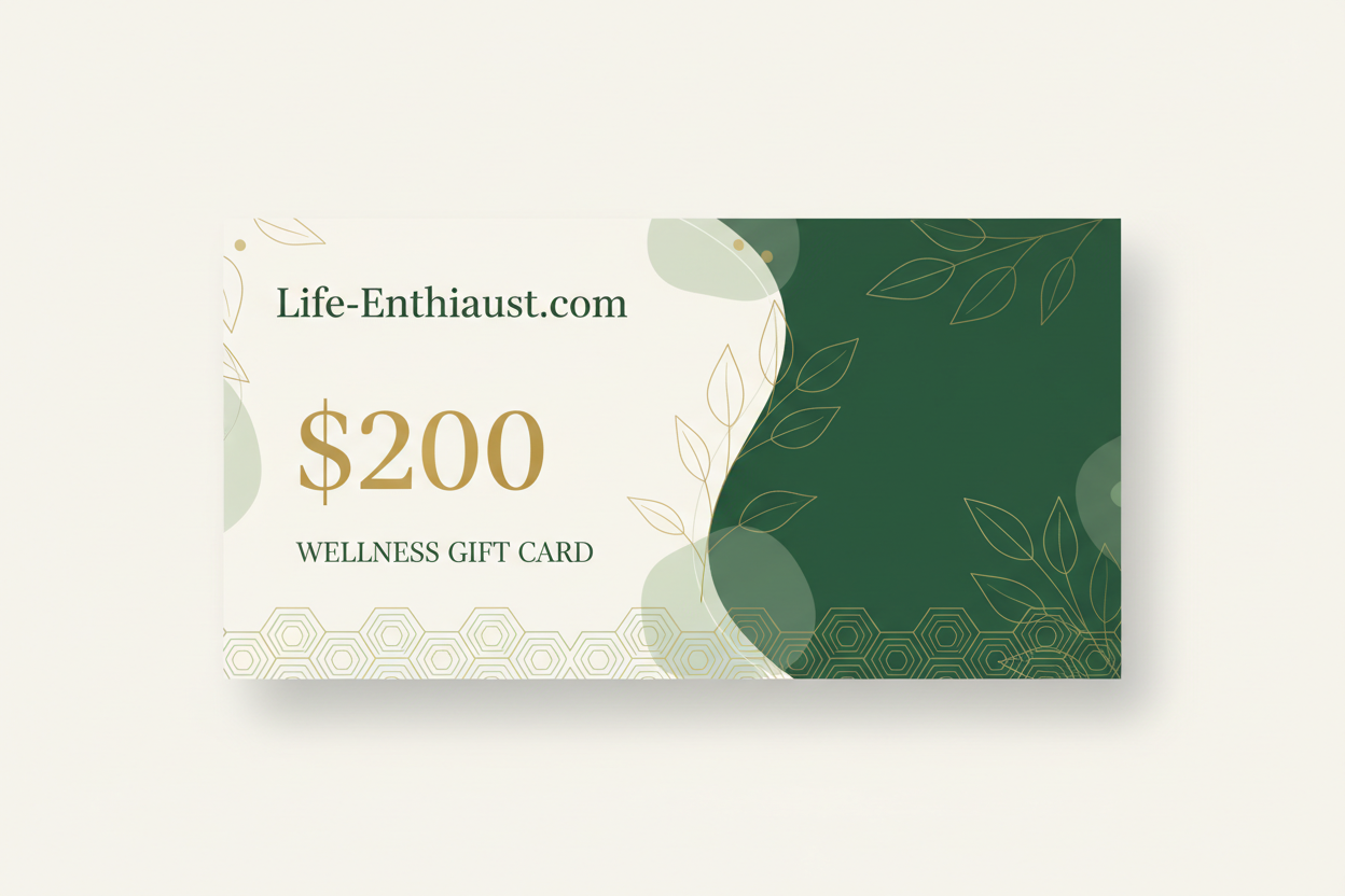 Life Enthusiast $200 Gift Card