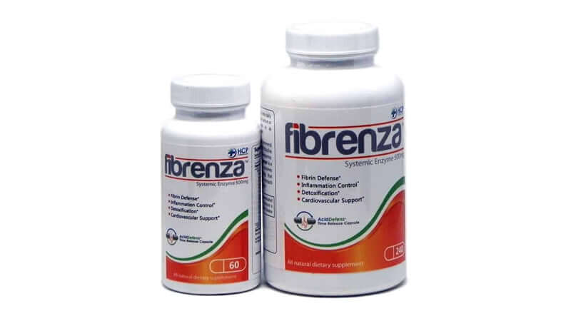 Proteolytic Enzymes in Fibrenza dietary supplements for inflammation control and cardiovascular support.