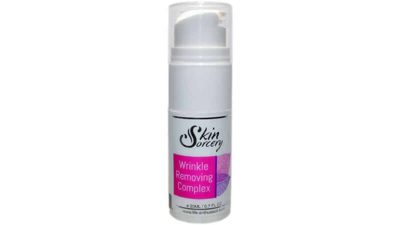 Skin Sorcery User Guide - Wrinkle Removing Complex bottle for skincare enthusiasts.