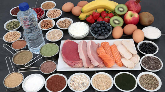 Doc's Aminos Are THE Best ingredients including fruits, meats, nuts, grains, and water for optimal nutrition.