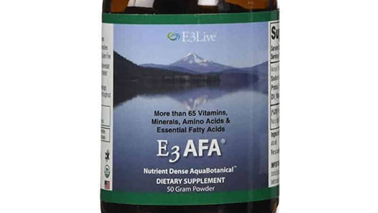 E3Live Algae Recipes featuring E3AFA nutrient dense dietary supplement with vitamins and minerals.
