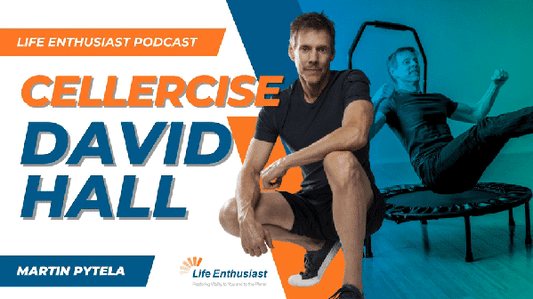 Podcast episode featuring David Hall discussing Cellerciser with Martin Pytela on Life Enthusiast.