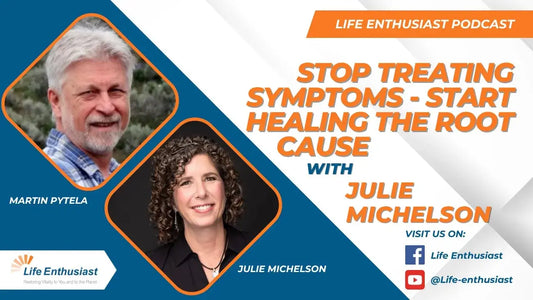 Podcast 506: Heal Don’t Cope with Julie Michelson discussing reversing autoimmunity.