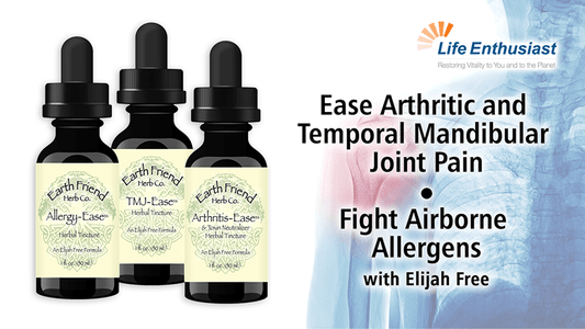 Eliminate Allergies - Alleviate Jaw and Body Pain products from Earth Enthusiast featuring TMJ-Ease and Allergy-Ease.