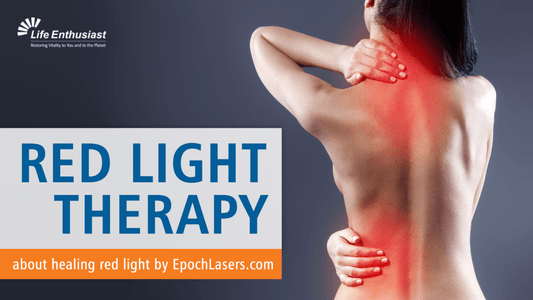 Red Light Therapy with Epoch Lasers for healing and wellness, showcasing therapeutic benefits.