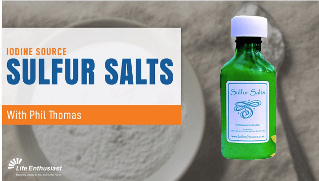 Image of Sulfur Salts product featured in Podcast 442 with Phil Thomas on Iodine Source