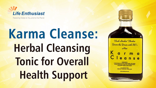 Karma Cleanse: Herbal Cleansing Tonic for Overall Health Support by Life Enthusiast