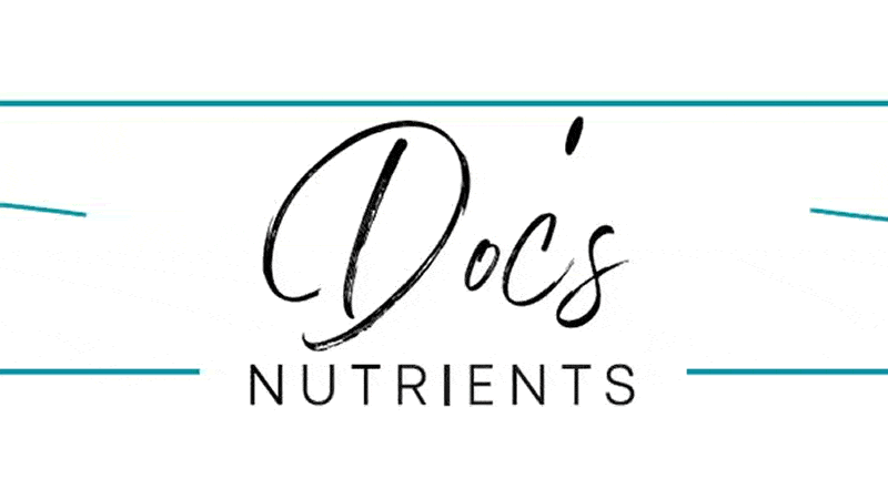 Logo for Doc's Nutrients, associated with Doc's Aminos FAQs.