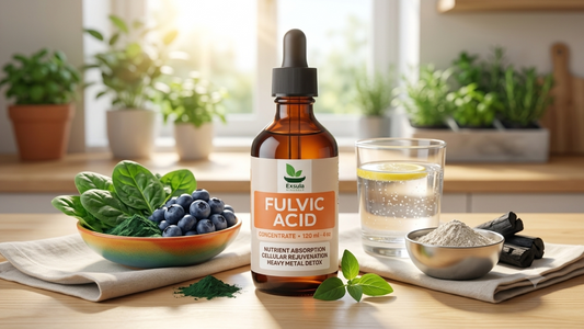Fulvic acid supplement for overall body wellness
