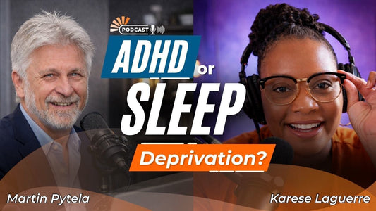 Podcast 531: Mouth Breathing Is Wrecking Your Sleep with Martin Pytela and Karese Laguerre discussing sleep deprivation.
