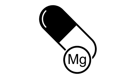 Illustration of a magnesium supplement capsule, highlighting Magnesium Basics for health benefits.