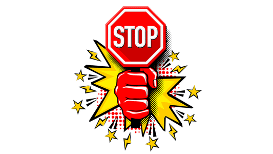 Stop the NEW Monsanto Protection Act graphic with a fist holding a red stop sign.