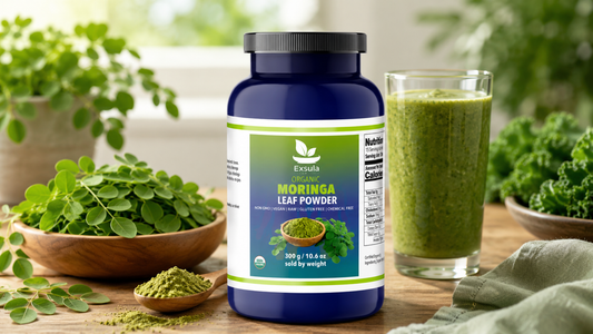 Supergreens powder and green smoothie for daily nutrition support