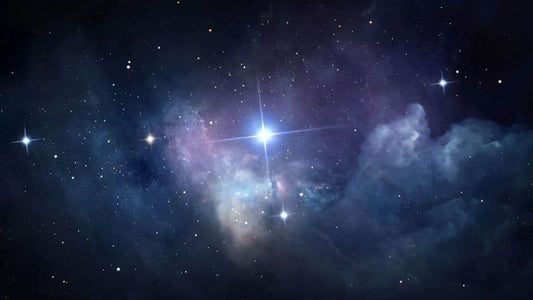 A cosmic scene featuring stars and nebulas, representing themes in The Star Chamber.