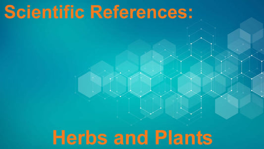 Graphical representation for Scientific References: Herbs and Plants addressing dried herbs and tinctures.