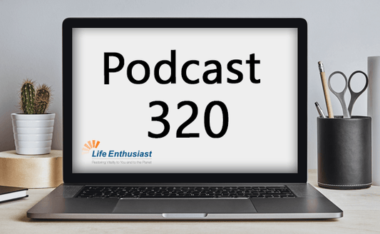 Podcast 320 episode featuring Metabolic Typing insights and discussions on health.