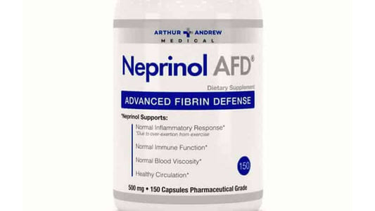 Neprinol AFD dietary supplement for proteolytic enzymes and inflammation support.