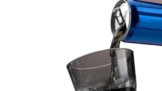Pouring Diet Coke into a glass, highlighting the message: Do NOT Drink Diet Coke.