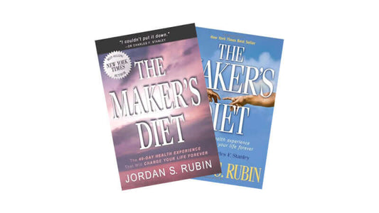 Book The Makers Diet covers health and wellness insights from Jordan S. Rubin.
