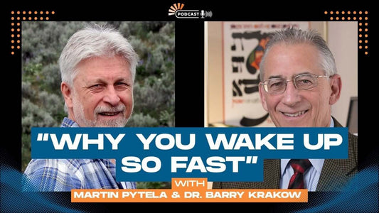 Podcast 526: Sleep Better, Not Longer: The Science of Restorative Sleep discussion featuring Martin Pytela & Dr. Barry Krakow.