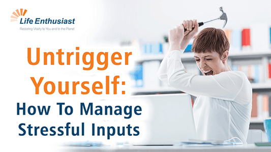 Managing Stress: Individual expressing frustration while handling stress in a workplace setting.