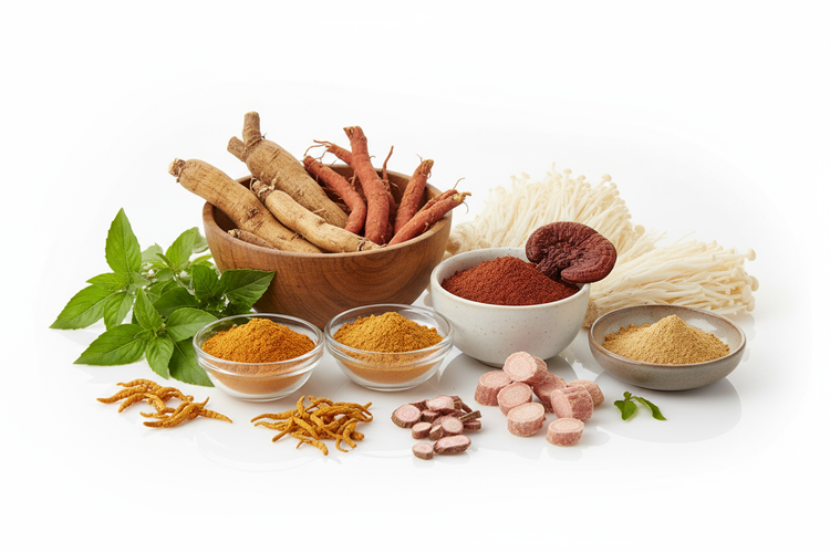 Bio-Active Adaptogenic Adrenal and Stress Resilience bottles.