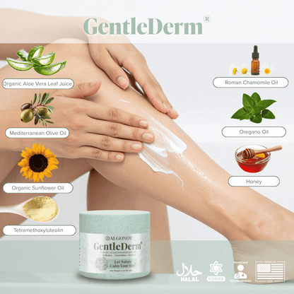 GentleDerm Antioxidant Sensitive Skin Moisturizer with natural ingredients for soothing hydration.