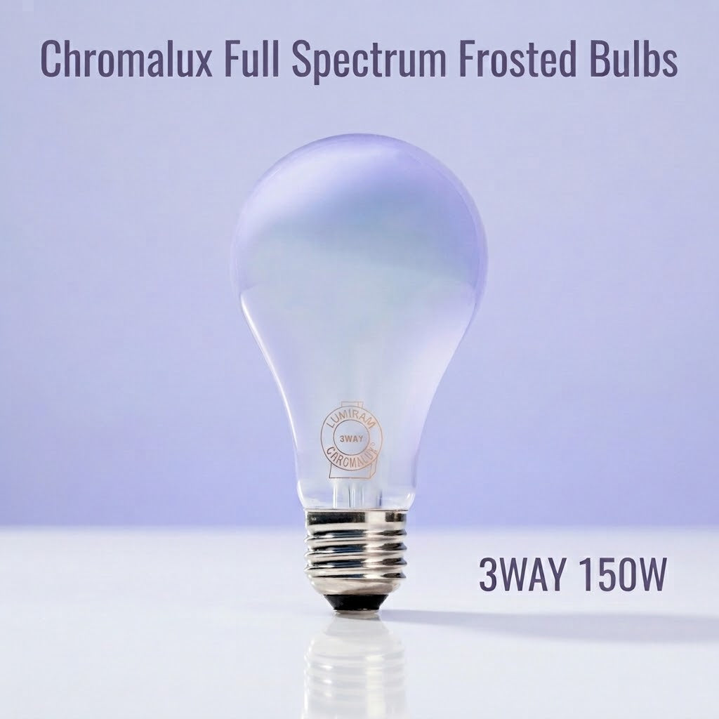Chromalux Full Spectrum Frosted Bulbs