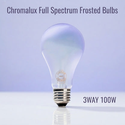 Chromalux Full Spectrum Frosted Bulbs
