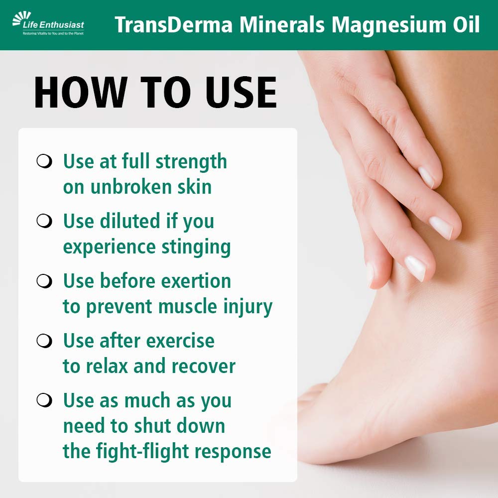 Transderma Minerals Pure Magnesium Oil