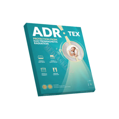 ADR Tex packaging with text and graphics on a white background