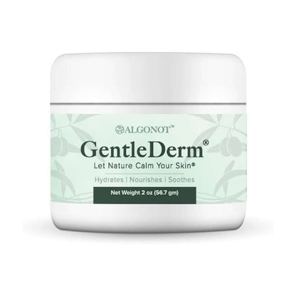GentleDerm - Antioxidant Sensitive Skin Moisturizer in a 2 oz jar for hydration and soothing sensitive skin.