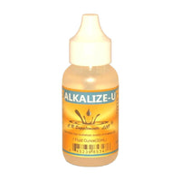 Alkalize-U liquid mineral concentrate to support pH balance and hydration - 1 fluid ounce bottle.