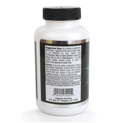 Back of Digestive Enzymes HP bottle showing usage instructions and warnings for high potency enzymes.