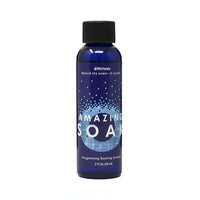 Amazing Soak bottle showcasing Oxygenating Mineral Hydrotherapy for rejuvenation and vitality.