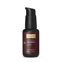 Androshield-X Hormone Balance Supplement bottle designed for optimal hormone health and vitality.