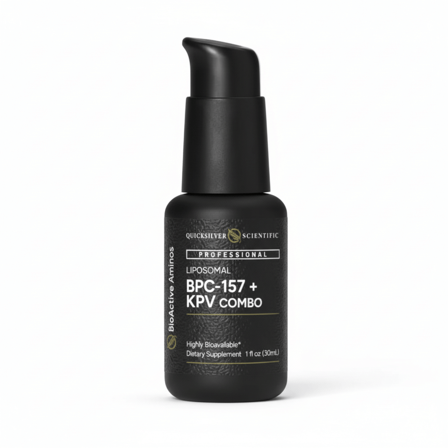 BPC-157 + KPV Combo bottle for Gut Barrier Support, professional-grade dietary supplement.