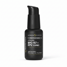 BPC-157 + KPV Combo bottle for Gut Barrier Support, professional-grade dietary supplement.
