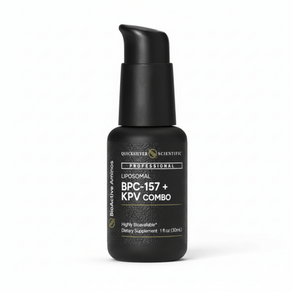 BPC-157 + KPV Combo bottle for Gut Barrier Support, professional-grade dietary supplement.