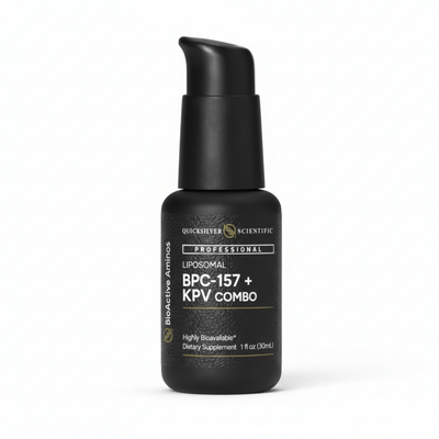 BPC-157 + KPV Combo bottle for Gut Barrier Support, professional-grade dietary supplement.