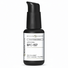 BPC-157 bottle featuring Regenerative Amino Acid Formula for cellular renewal and tissue repair.