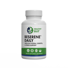 BeSerene Daily - Adaptogenic Stress Relief supplement bottle for nervous system and stress support